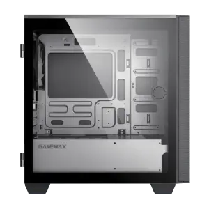 Корпус GAMEMAX MICRO ATX без блока живлення front panel with full mesh, V 1.62 PWM +ARGB Hub Aero Mini UA