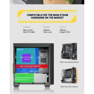 Корпус GameMax Aero Mini Без БЖ UA