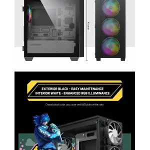 Корпус GameMax Aero Mini Без БЖ UA