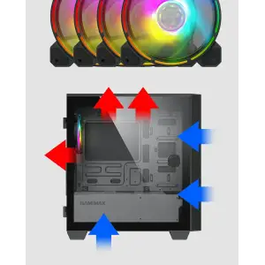 Корпус GameMax Aero Mini Без БЖ UA