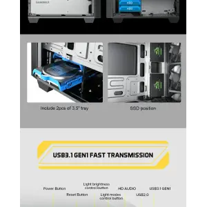Корпус GameMax Aero Mini Без БЖ UA