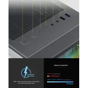 Корпус GameMax Aero Mini Без БЖ UA