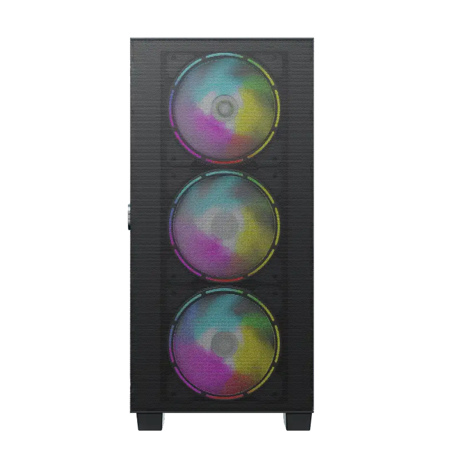 Корпус GAMEMAX MICRO ATX без блока живлення front panel with full mesh, V 1.62 PWM +ARGB Hub Aero Mini UA