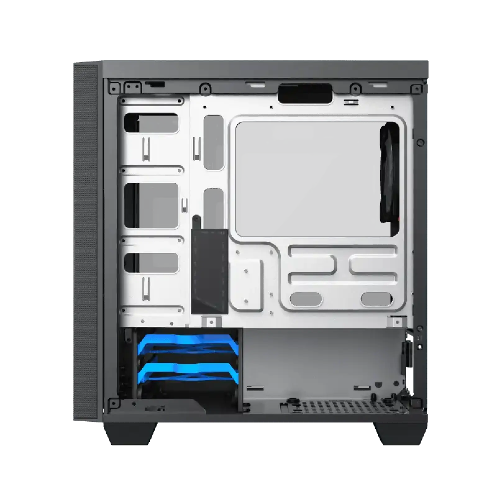 Корпус GAMEMAX MICRO ATX без блока живлення front panel with full mesh, V 1.62 PWM +ARGB Hub Aero Mini UA