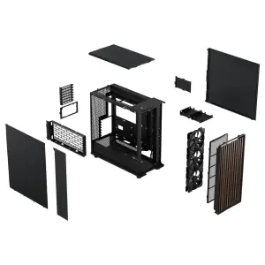 Корпус Fractal Design North XL Charcoal Black Без БЖ (FD-C-NOR1X-01) UA