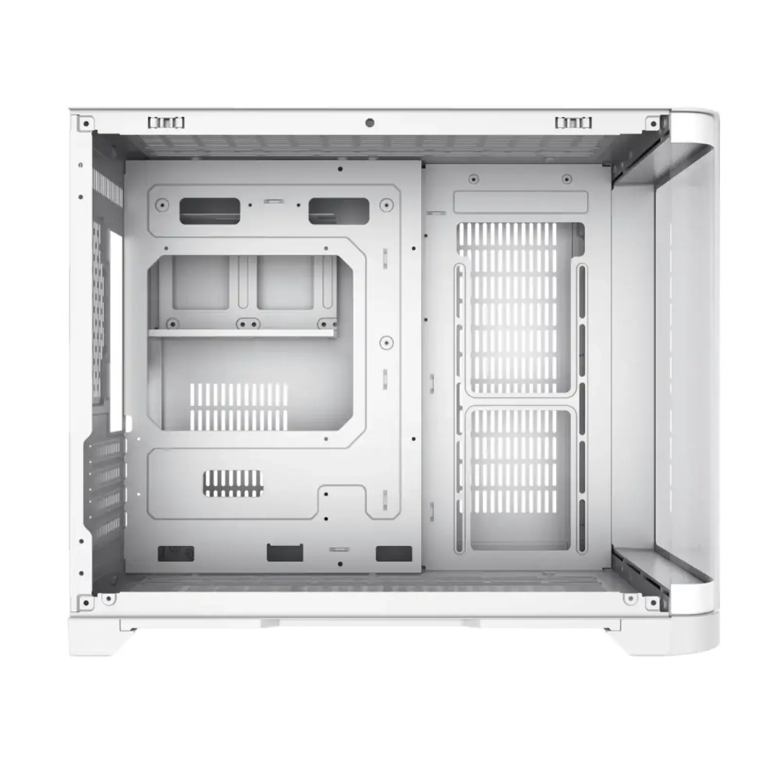 Корпус GAMEMAX Mid Tower M-ATX без блока живлення , загарт оване склоM-ATX,ITX, Tempered Glass,USB3.0x1,USB2. HYPE-M White UA