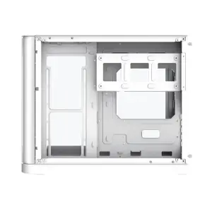 Корпус GAMEMAX Mid Tower M-ATX без блока живлення , загарт оване склоM-ATX,ITX, Tempered Glass,USB3.0x1,USB2. HYPE-M White UA