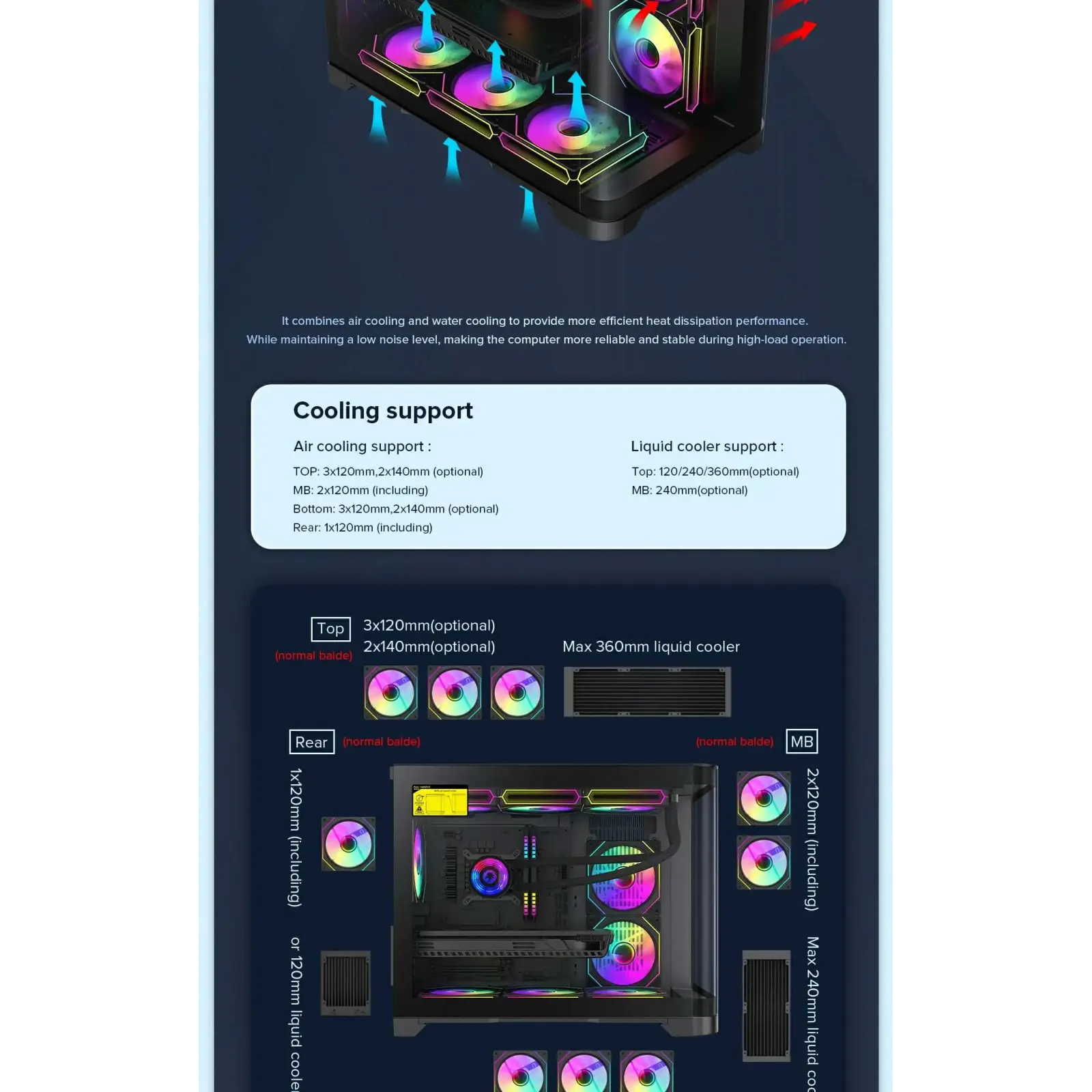 Корпус GAMEMAX Mid Tower M-ATX без блока живлення , загарт оварне склоM-ATX,ITX, Tempered Glass,USB3.0x1,USB2 HYPE-M Black UA