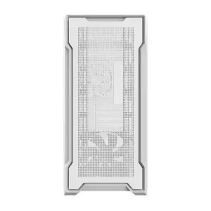 Корпус без БЖ Mid Tower Mini ITX / Micro ATX MB T empered Glass Both Side Panel White Dust Filter 2x GIGABYTE C102 GLASS ICE UA