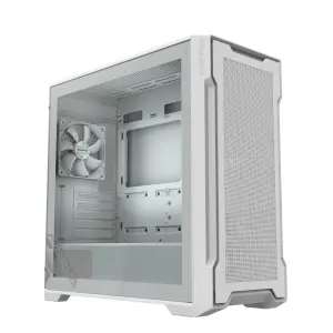 Корпус без БЖ Mid Tower Mini ITX / Micro ATX MB T empered Glass Both Side Panel White Dust Filter 2x GIGABYTE C102 GLASS ICE UA