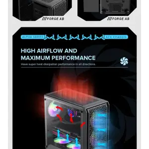 Корпус GameMax Forge AB Без БЖ UA