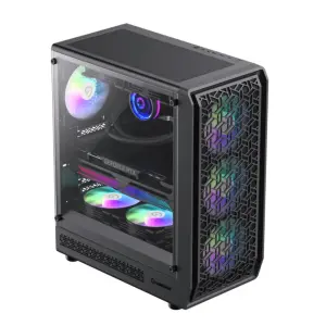 Корпус GAMEMAX Tower E-ATX без блока живлення , загартован е склоEATX(280mm Max.),ATX,M-ATX,ITX Forge AB UA