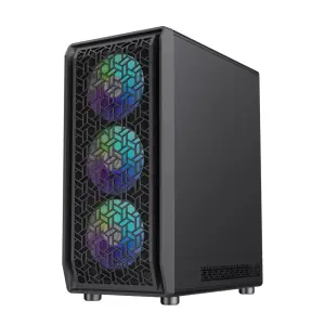 Корпус GAMEMAX Tower E-ATX без блока живлення , загартован е склоEATX(280mm Max.),ATX,M-ATX,ITX Forge AB UA
