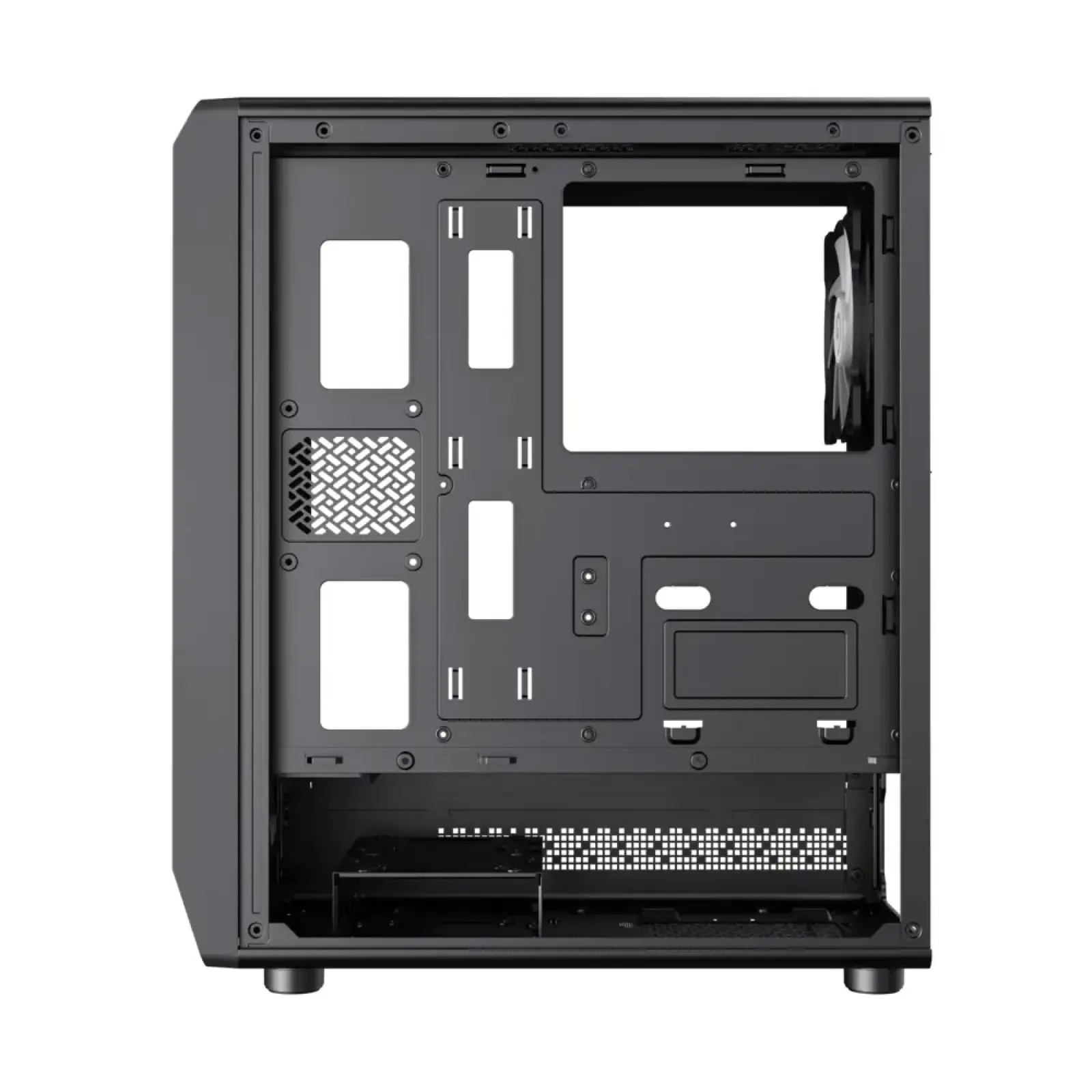 Корпус GAMEMAX Tower E-ATX без блока живлення , загартован е склоEATX(280mm Max.),ATX,M-ATX,ITX Forge AB UA
