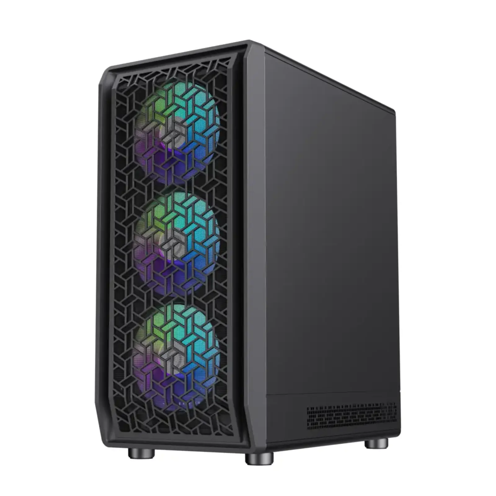 Корпус GAMEMAX Micro ATX без блока живлення , загартоване склоMicro Gaming Mini Tower M-ATX(200mm), ITX Forge MB UA