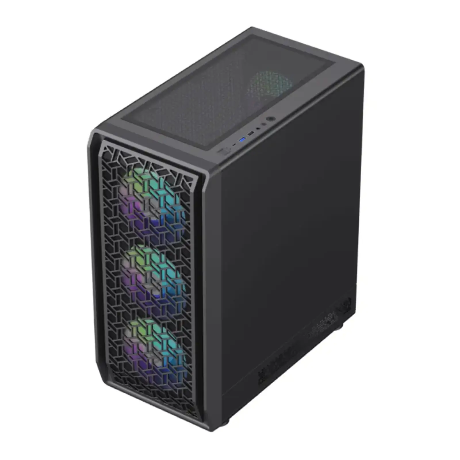 Корпус GAMEMAX Micro ATX без блока живлення , загартоване склоMicro Gaming Mini Tower M-ATX(200mm), ITX Forge MB UA