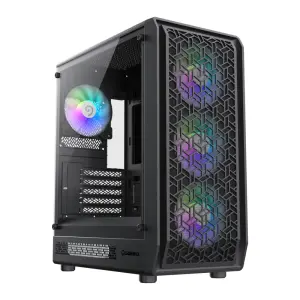 Корпус GAMEMAX Micro ATX без блока живлення , загартоване склоMicro Gaming Mini Tower M-ATX(200mm), ITX Forge MB UA