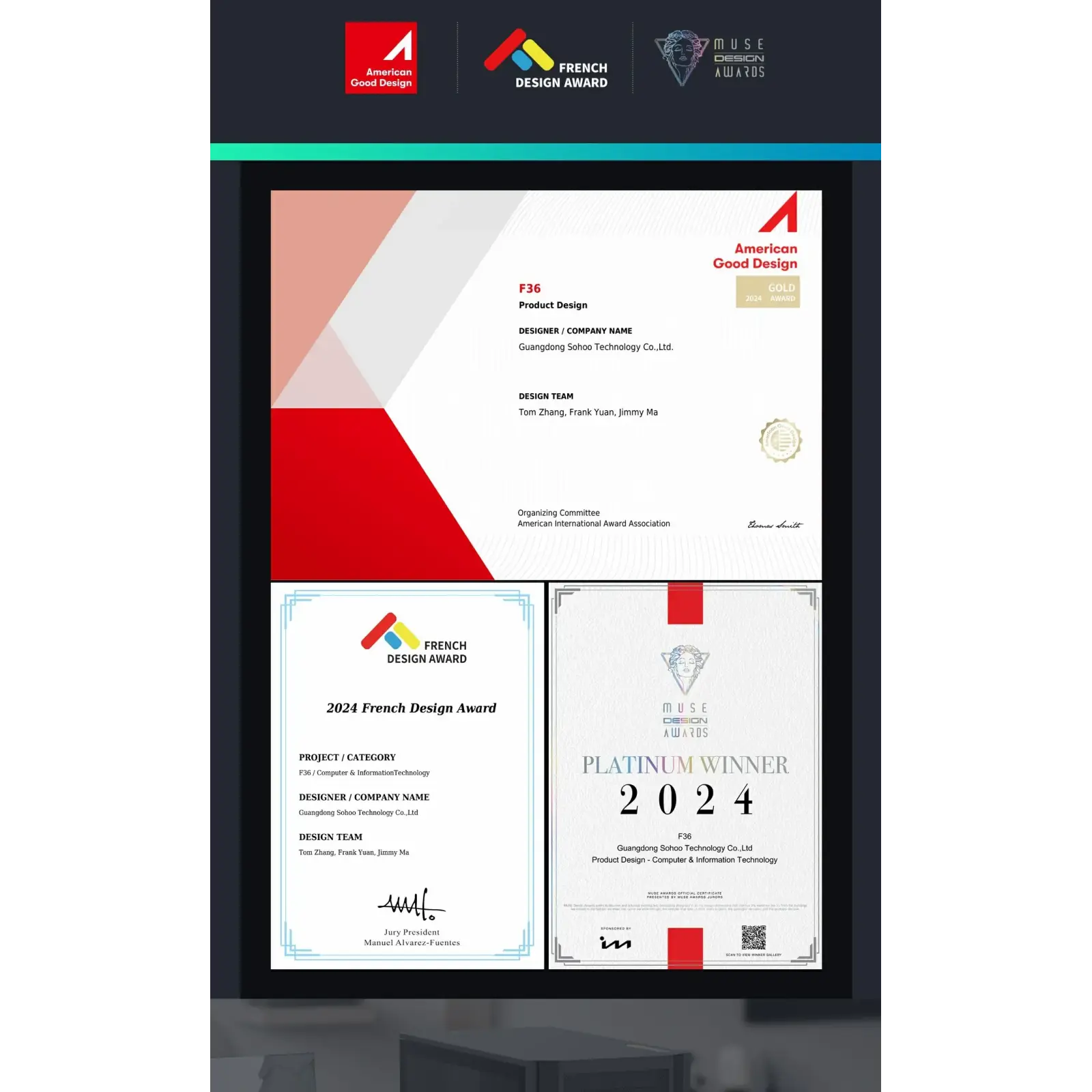 Корпус GAMEMAX Micro ATX без блока живлення, чорний, загар товане скло, Mini Tower, M-ATX(200mm), Mini ITX F36 BK UA