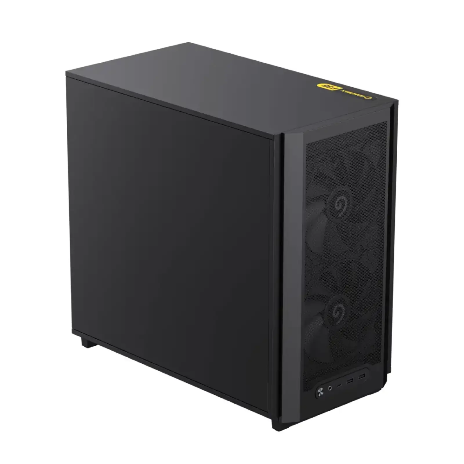 Корпус GAMEMAX Micro ATX без блока живлення, чорний, Mini Tower , M-ATX(200mm), Mini ITX F36 Dark UA