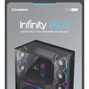 Корпус Gamemax Infinity Plus BK б/БП UA