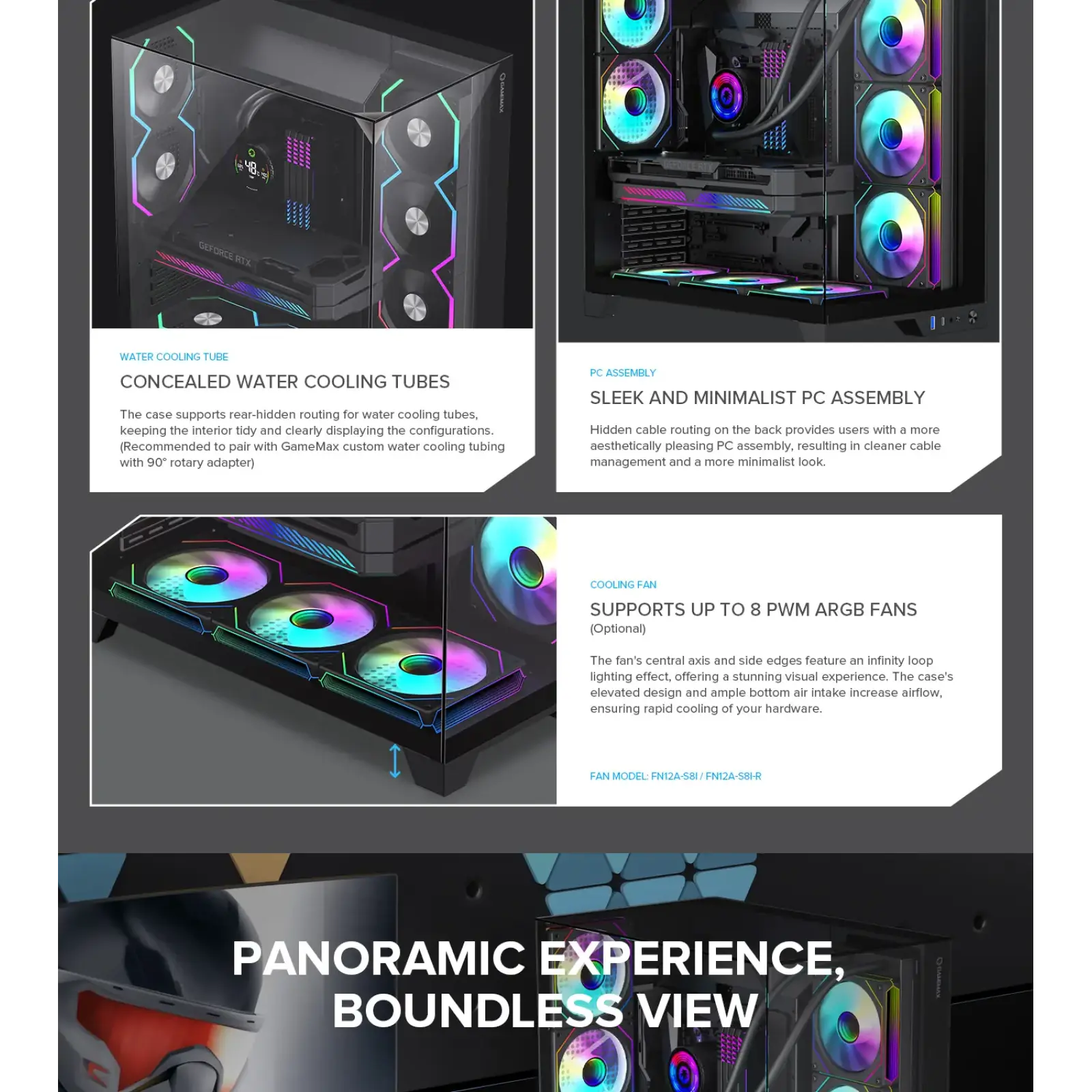 Корпус Gamemax Infinity Plus BK б/БП UA