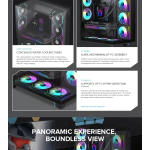 Корпус Gamemax Infinity Plus BK б/БП UA