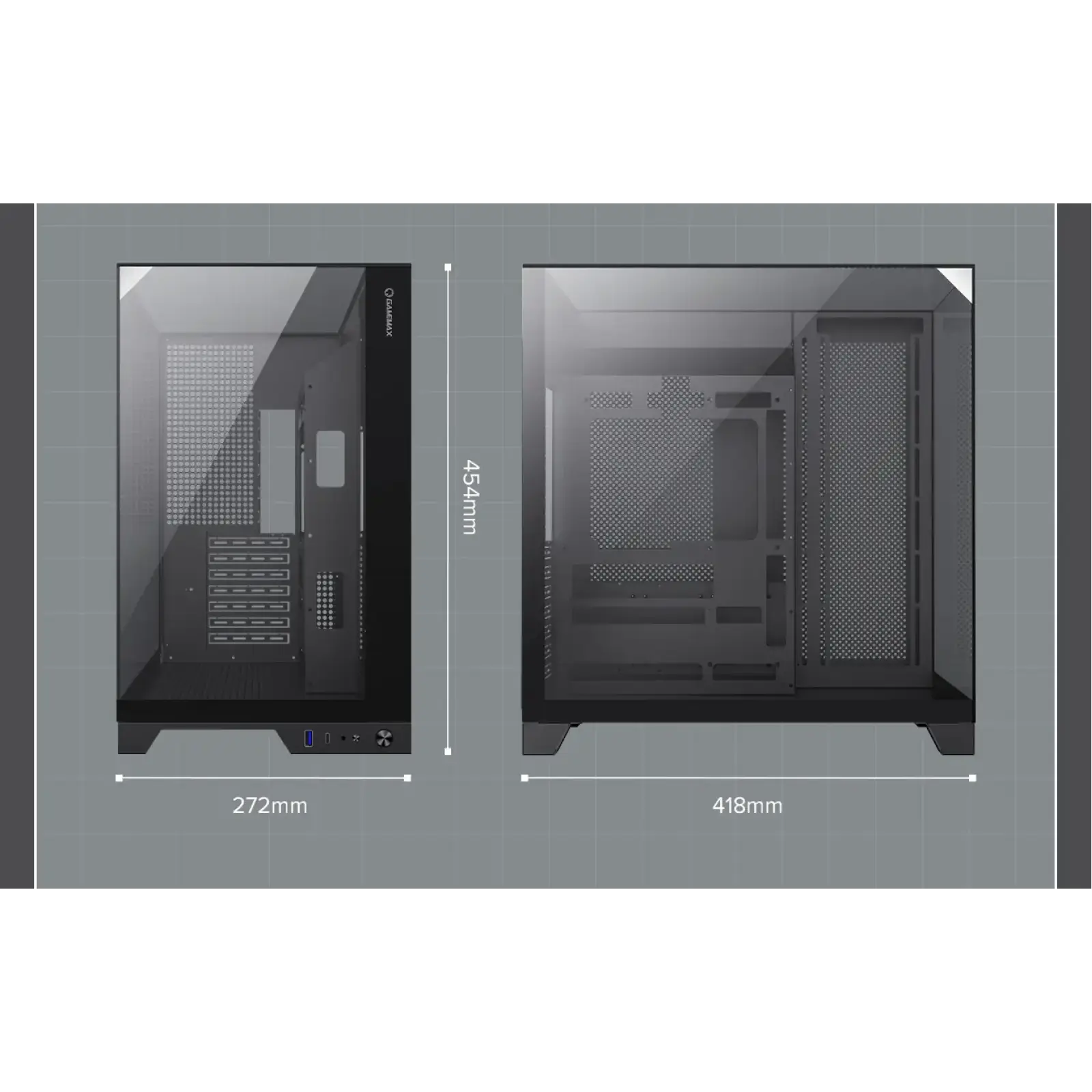 Корпус Gamemax Infinity Plus BK б/БП UA