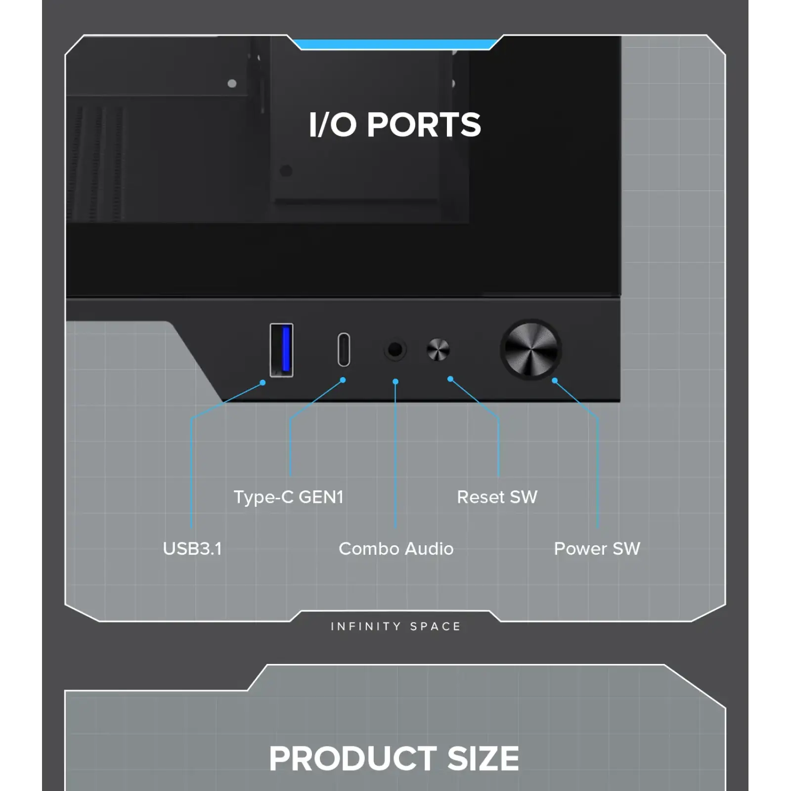 Корпус Gamemax Infinity Plus BK б/БП UA