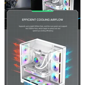 Корпус Gamemax Infinity Plus WH б/БП UA