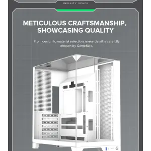 Корпус Gamemax Infinity Plus WH б/БП UA