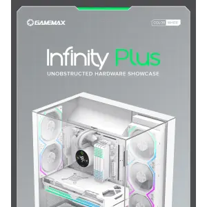 Корпус Gamemax Infinity Plus WH б/БП UA