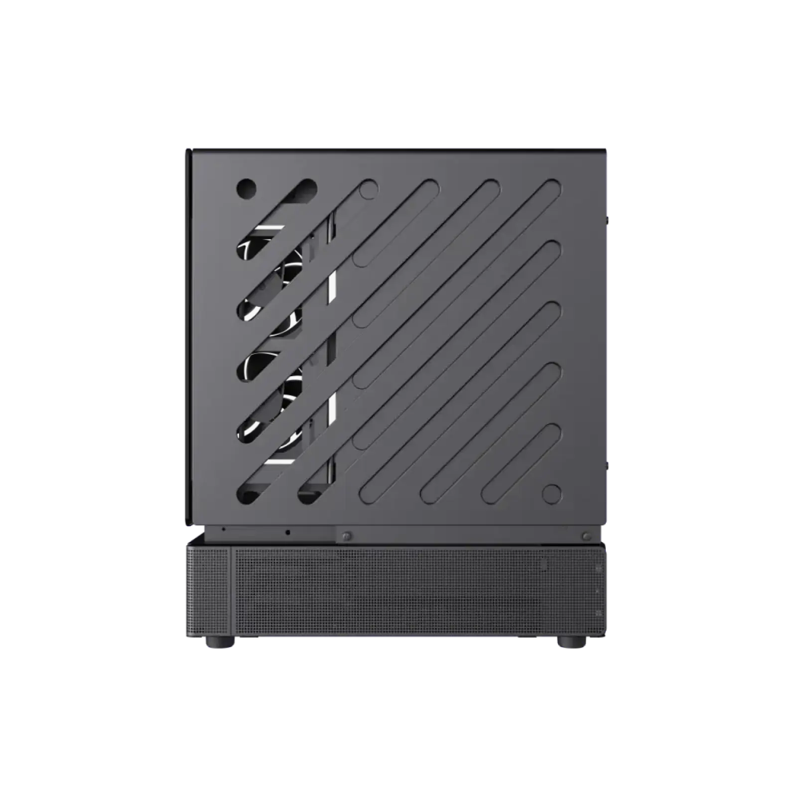 Корпус GAMEMAX Midi ATX без блока живлення,ATX, M-ATX,ITX,Support BTF,Tempered Glass,Mesh,USB N80 BK UA