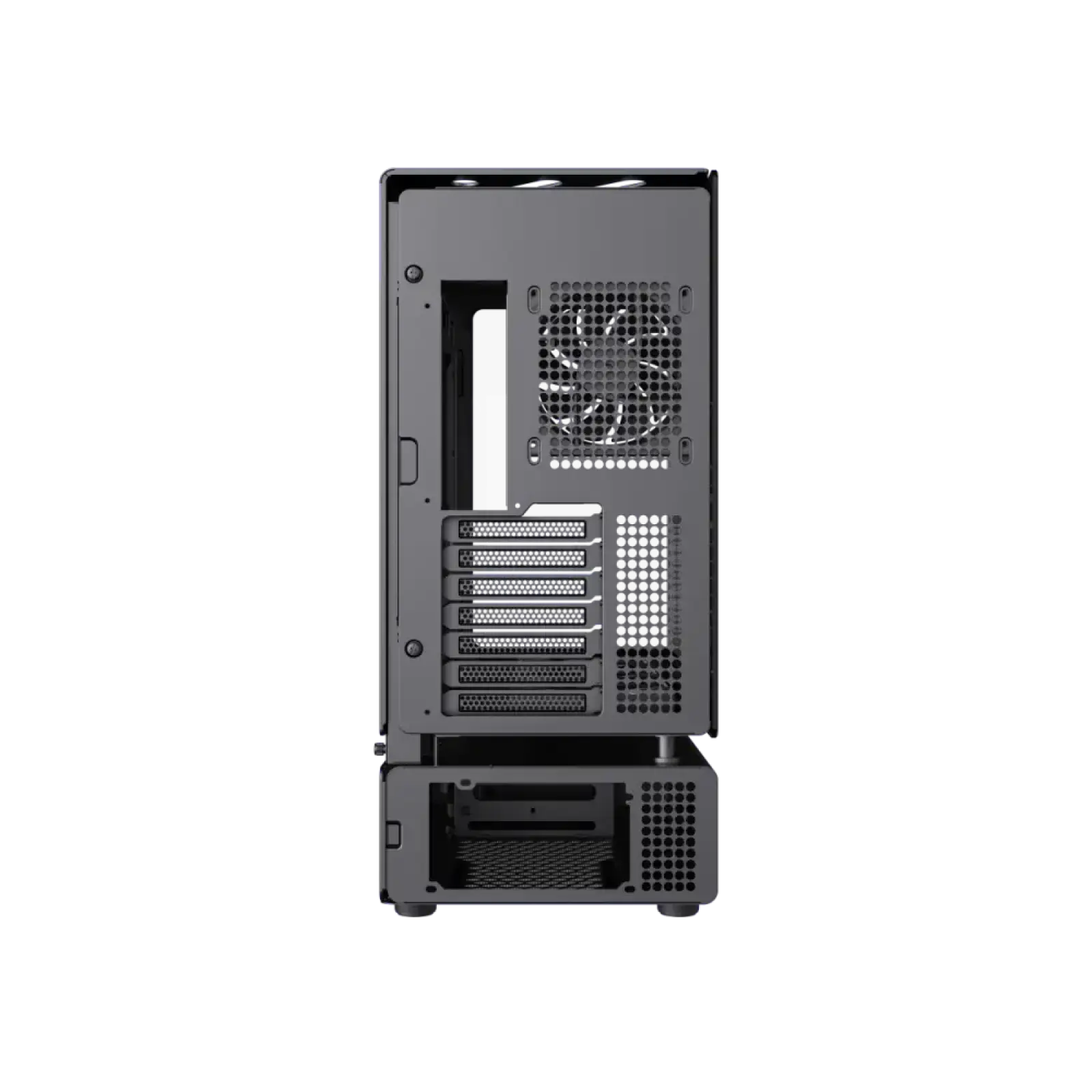 Корпус GAMEMAX Midi ATX без блока живлення,ATX, M-ATX,ITX,Support BTF,Tempered Glass,Mesh,USB N80 BK UA