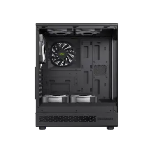 Корпус GAMEMAX комп'ютерний Midi ATX без блока живлення ATX, M-ATX, ITX, Tempered Glass, COC Turbo Fan Vista COC AB UA