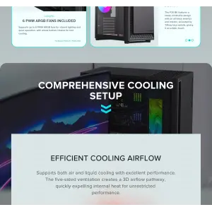 Корпус GAMEMAX комп'ютерний Midi ATX без блока живлення ATX,M-ATX,ITX,ABS ,Mesh,USB3.0x2,Type-C(Gen2) P30 BK UA