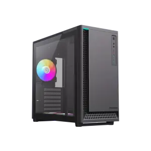 Корпус GAMEMAX комп'ютерний Midi ATX без блока живлення ATX,M-ATX,ITX,ABS ,Mesh,USB3.0x2,Type-C(Gen2) P30 BK UA