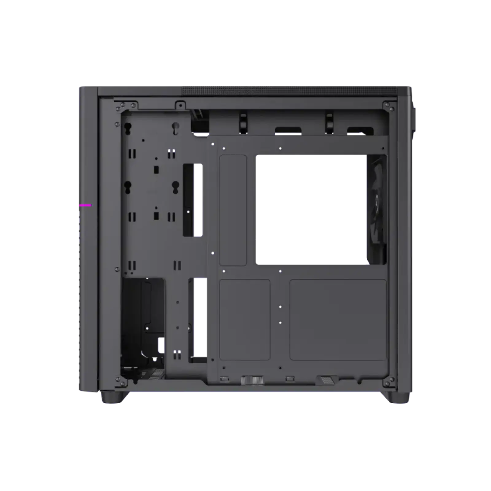 Корпус GAMEMAX комп'ютерний Midi ATX без блока живлення ATX,M-ATX,ITX,ABS ,Mesh,USB3.0x2,Type-C(Gen2) P31 BK UA