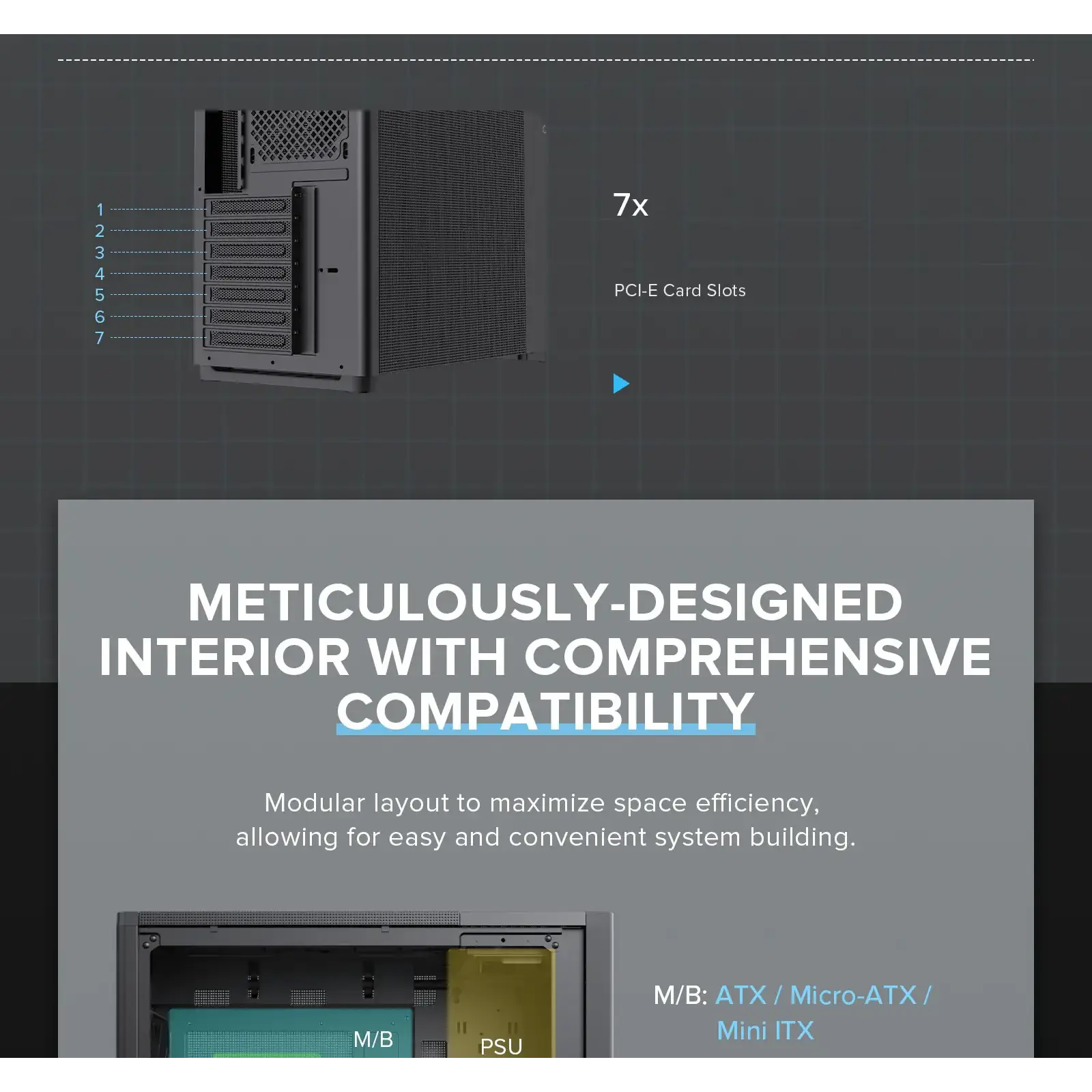 Корпус GAMEMAX комп'ютерний Midi ATX без блока живлення ATX,M-ATX,ITX,ABS ,Mesh,USB3.0x2,Type-C(Gen2) P31 BK UA