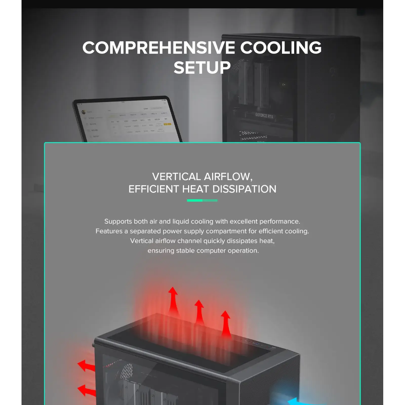 Корпус GAMEMAX комп'ютерний Mini Tower без блока живлення M-ATX, ITX,Tempered Glass,Mesh,USB2.0x1,USB3.0x1,T Focus MB UA