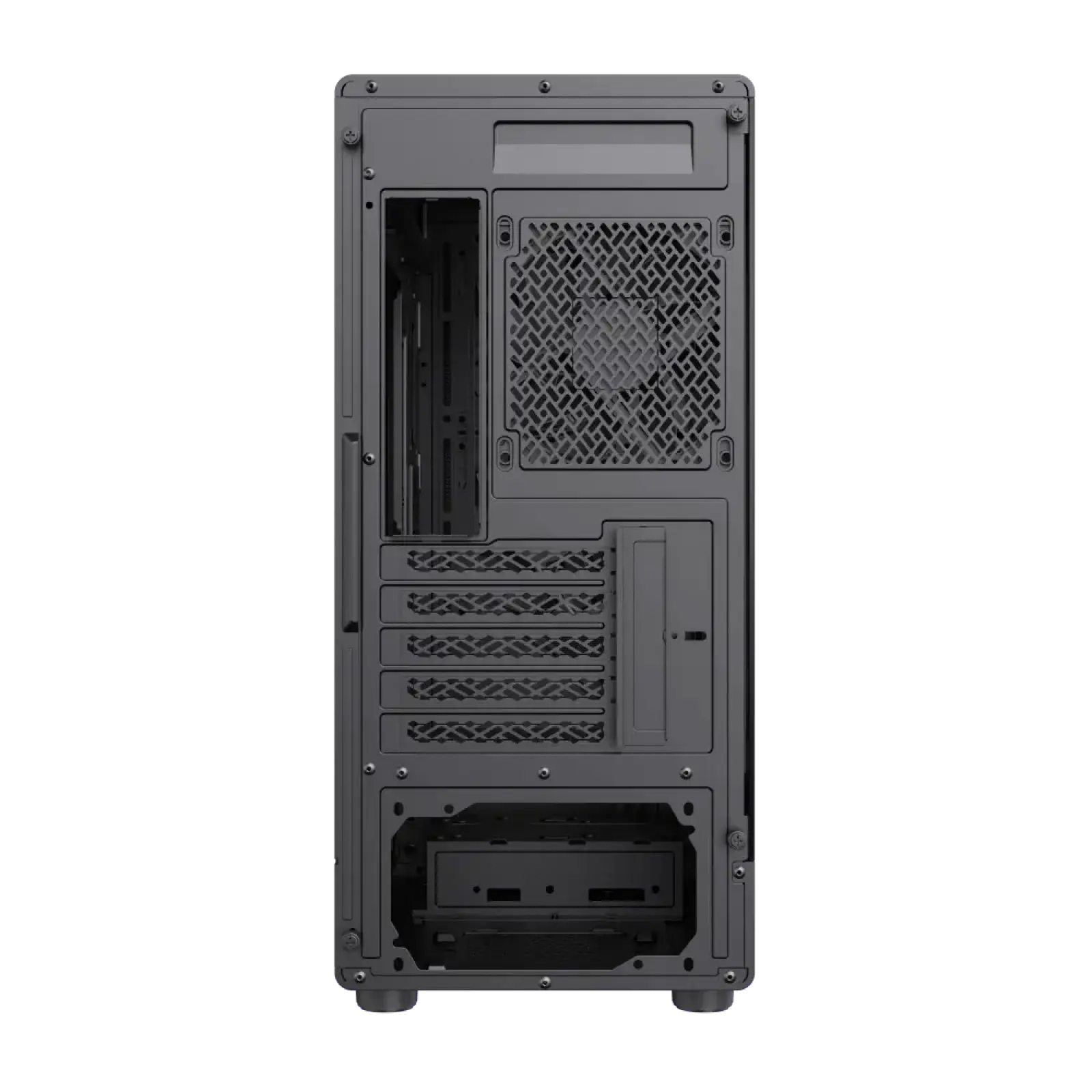 Корпус GAMEMAX комп'ютерний Mini Tower без блока живлення M-ATX, ITX,Tempered Glass,Mesh,USB2.0x1,USB3.0x1,T Focus MB UA