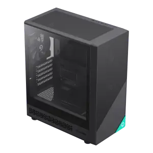 Корпус GAMEMAX комп'ютерний Mini Tower без блока живлення M-ATX, ITX,Tempered Glass,Mesh,USB2.0x1,USB3.0x1,T Focus MB UA