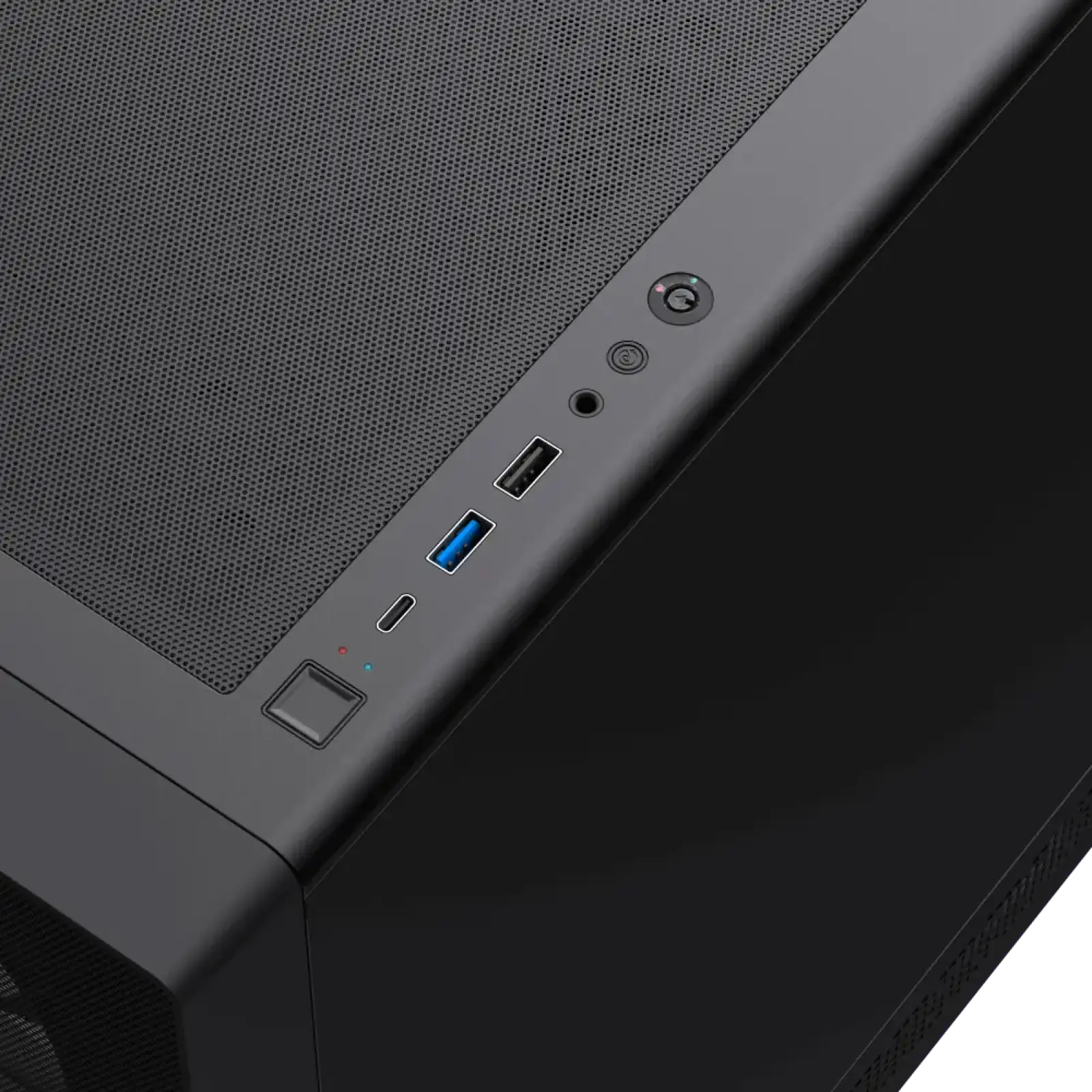 Корпус GAMEMAX комп'ютерний Mini Tower без блока живлення M-ATX, ITX,Tempered Glass,Mesh,USB2.0x1,USB3.0x1,T Focus MB UA