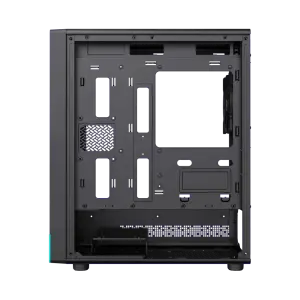 Корпус GAMEMAX комп'ютерний Mini Tower без блока живлення M-ATX, ITX,Tempered Glass,Mesh,USB2.0x1,USB3.0x1,T Focus MB UA