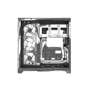Корпус GAMEMAX комп'ютерний Midi ATX без блока живлення X,M-ATX, ITX,Tempered Glass,Metal cover, USB2.0x1 HYPE-A Black UA