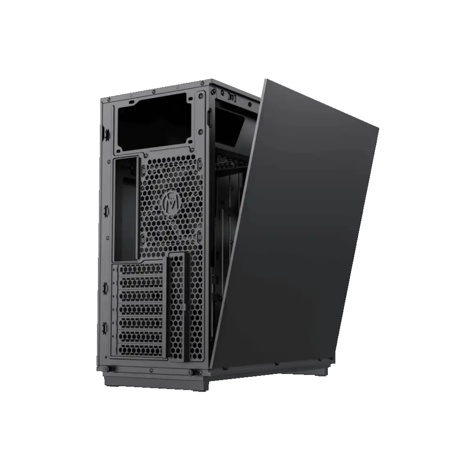 Корпус GAMEMAX комп'ютерний Midi ATX без блока живлення X,M-ATX,ITX. (Support BTF),Mesh,USB F46 Dark UA