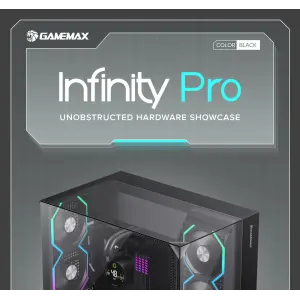 Корпус Gamemax Infinity Pro BK б/БП UA