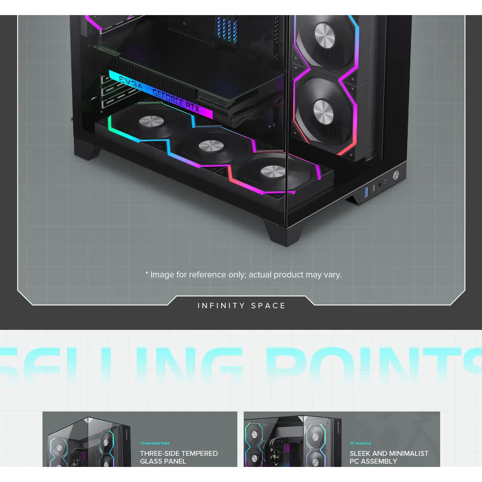 Корпус Gamemax Infinity Pro BK б/БП UA