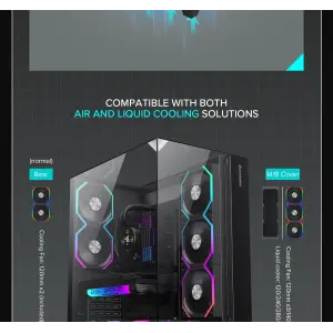 Корпус Gamemax Infinity Pro BK б/БП UA