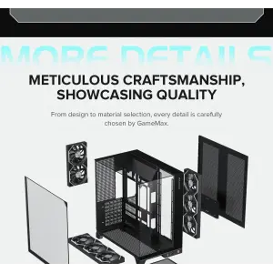 Корпус Gamemax Infinity Pro BK б/БП UA