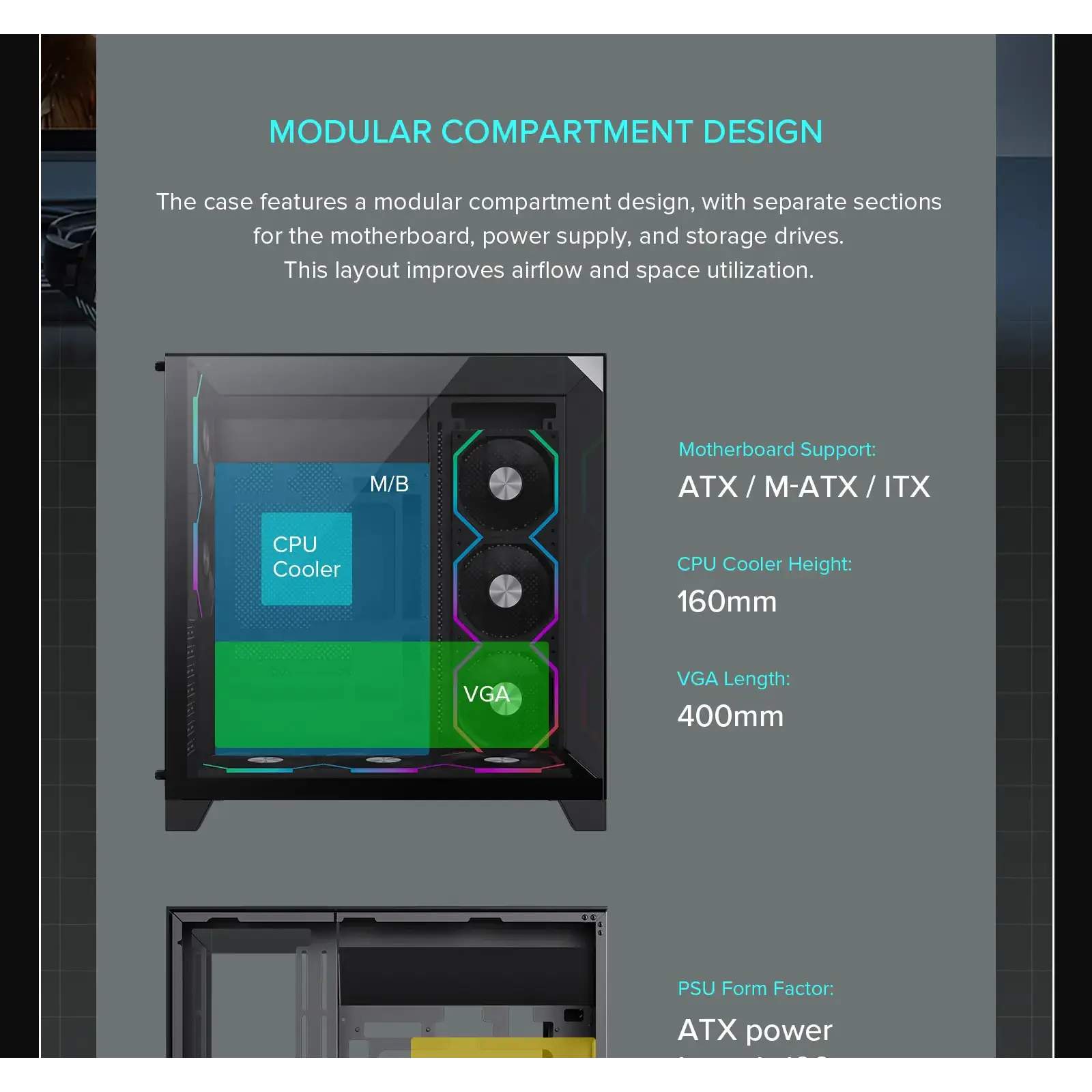 Корпус Gamemax Infinity Pro BK б/БП UA